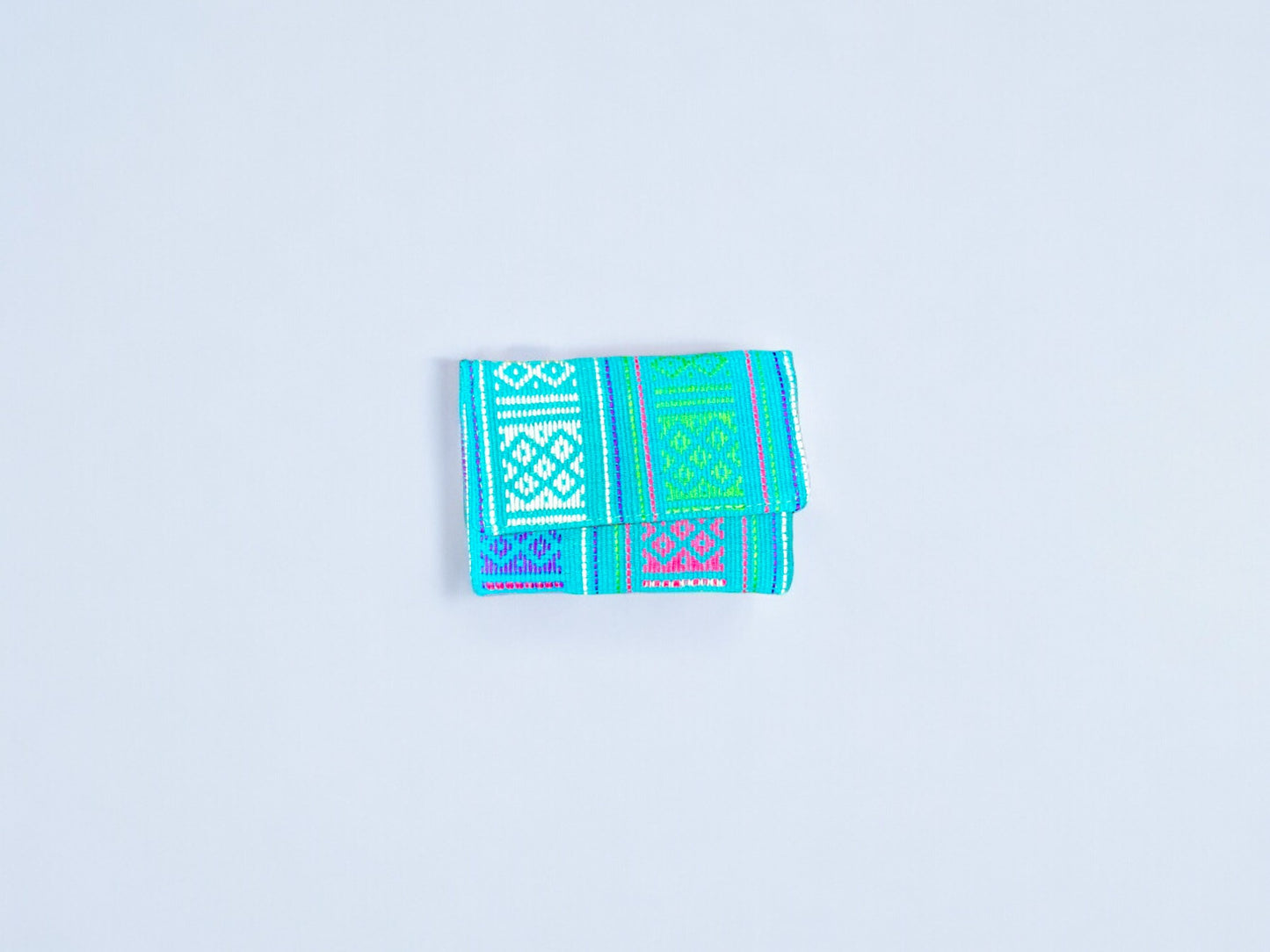 Silk-on-Cotton Card Holder