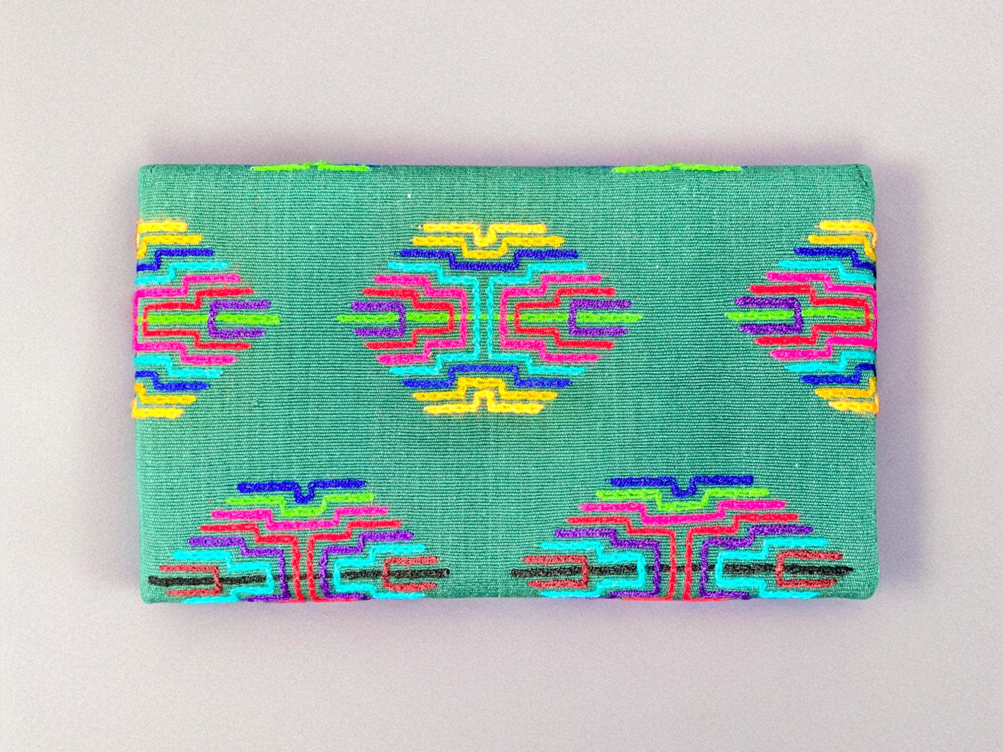 Silk-on-Cotton Clutch