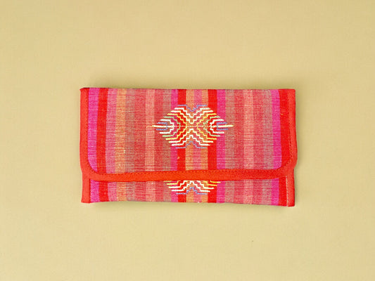 Silk-on-Cotton Document Holder (M)