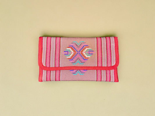 Silk-on-Cotton Document Holder (M)