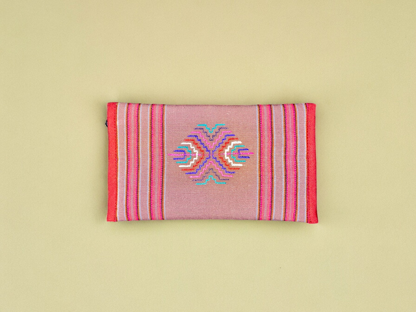 Silk-on-Cotton Document Holder (M)