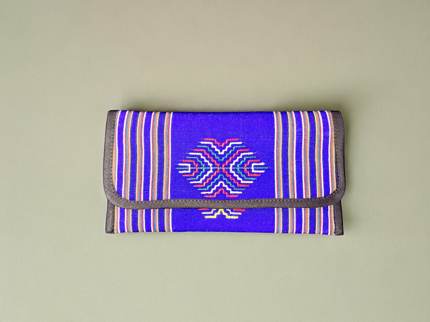 Silk-on-Cotton Document Holder (M)