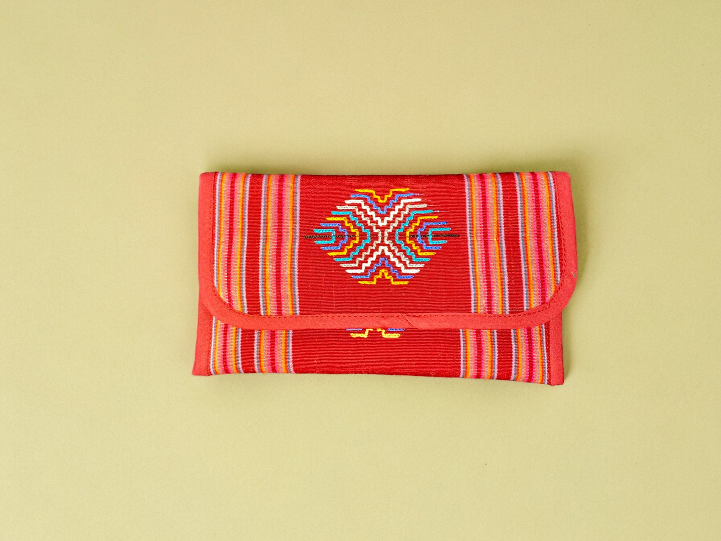 Silk-on-Cotton Document Holder (M)