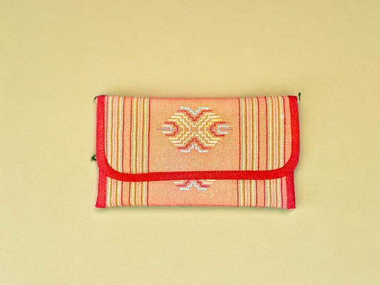 Silk-on-Cotton Document Holder (M)