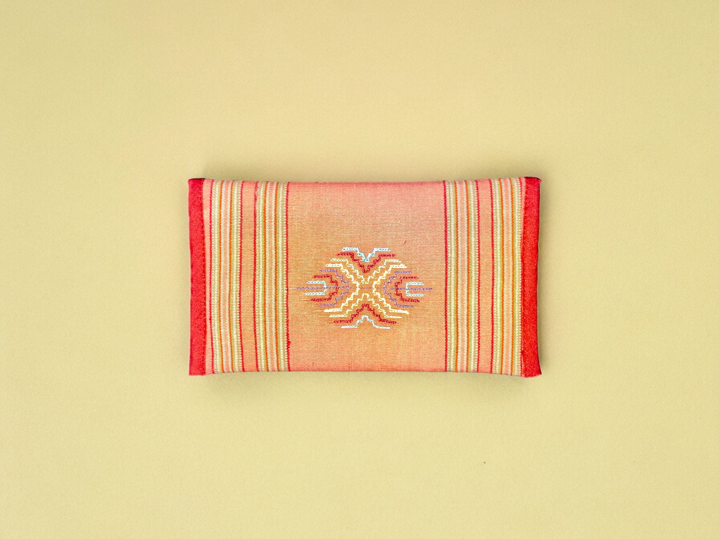 Silk-on-Cotton Document Holder (M)