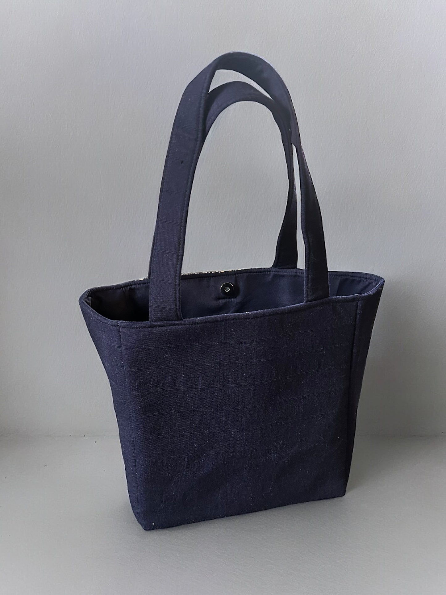 Silk-on-Cotton Tote