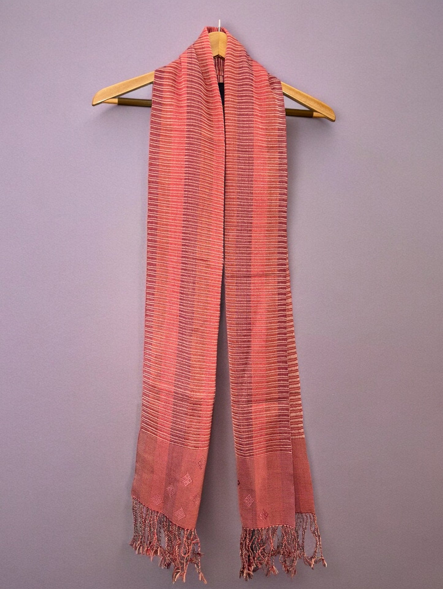 Silk-on-Cotton Scarf