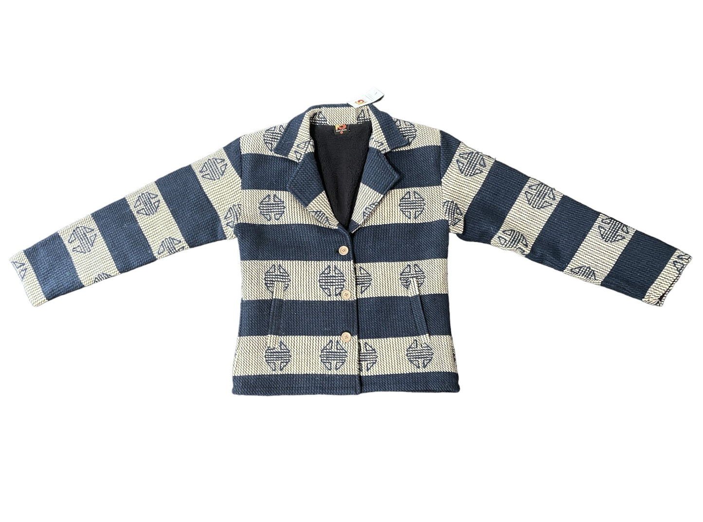 Blue and White Yathra Blazer